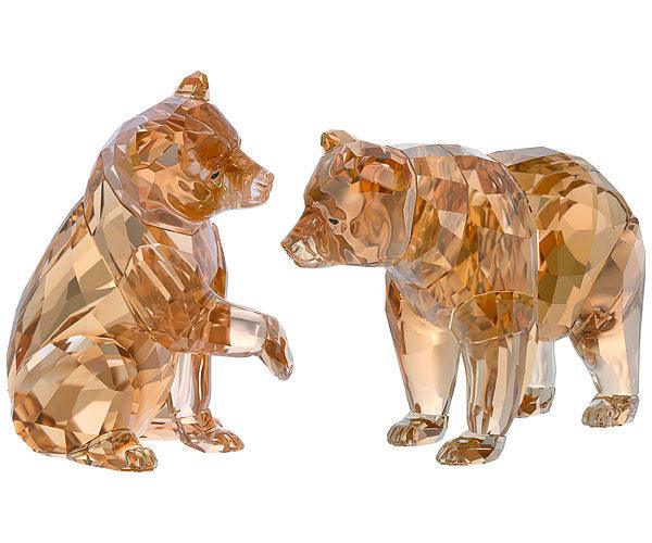 Swarovski Coppia di Orsetti cristalli