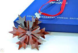 Swarovski Natale Stella Ornamento, Cristallo