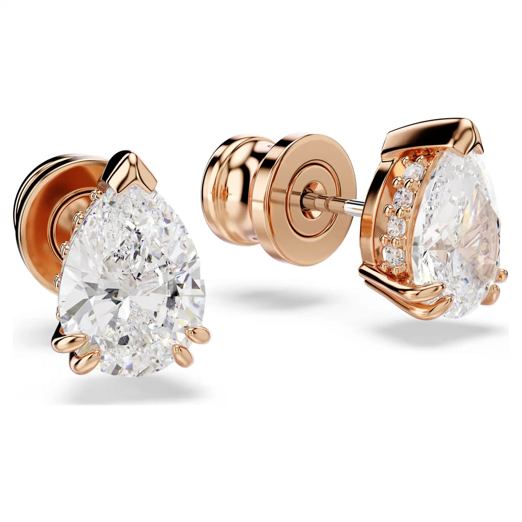 Swarovski Orecchini a Lobo Stilla - Taglio a Goccia Placcato Oro Rosa - ORECCHINI