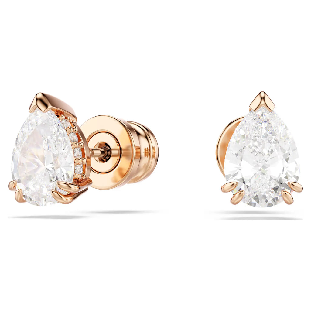 Swarovski Orecchini a Lobo Stilla - Taglio a Goccia Placcato Oro Rosa - ORECCHINI