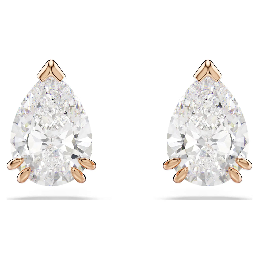Swarovski Orecchini a Lobo Stilla - Taglio a Goccia Placcato Oro Rosa - ORECCHINI