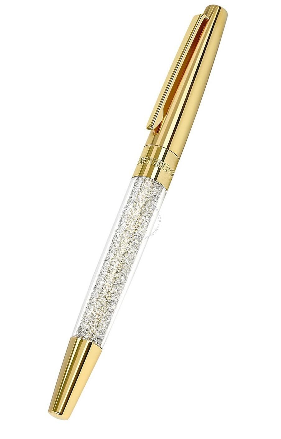 Swarovski Penna Roller Crystalline Stardust placcato oro