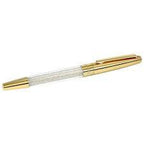 Swarovski Penna Roller Crystalline Stardust placcato oro