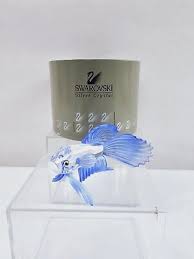 SWAROVSKI - PESCE COMBATTENTE BLU - OGGETTISTICA - OGGETTISTICA