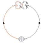 Swarovski Remix Collection Forever Strand bianco, Mix di placcature 17.5