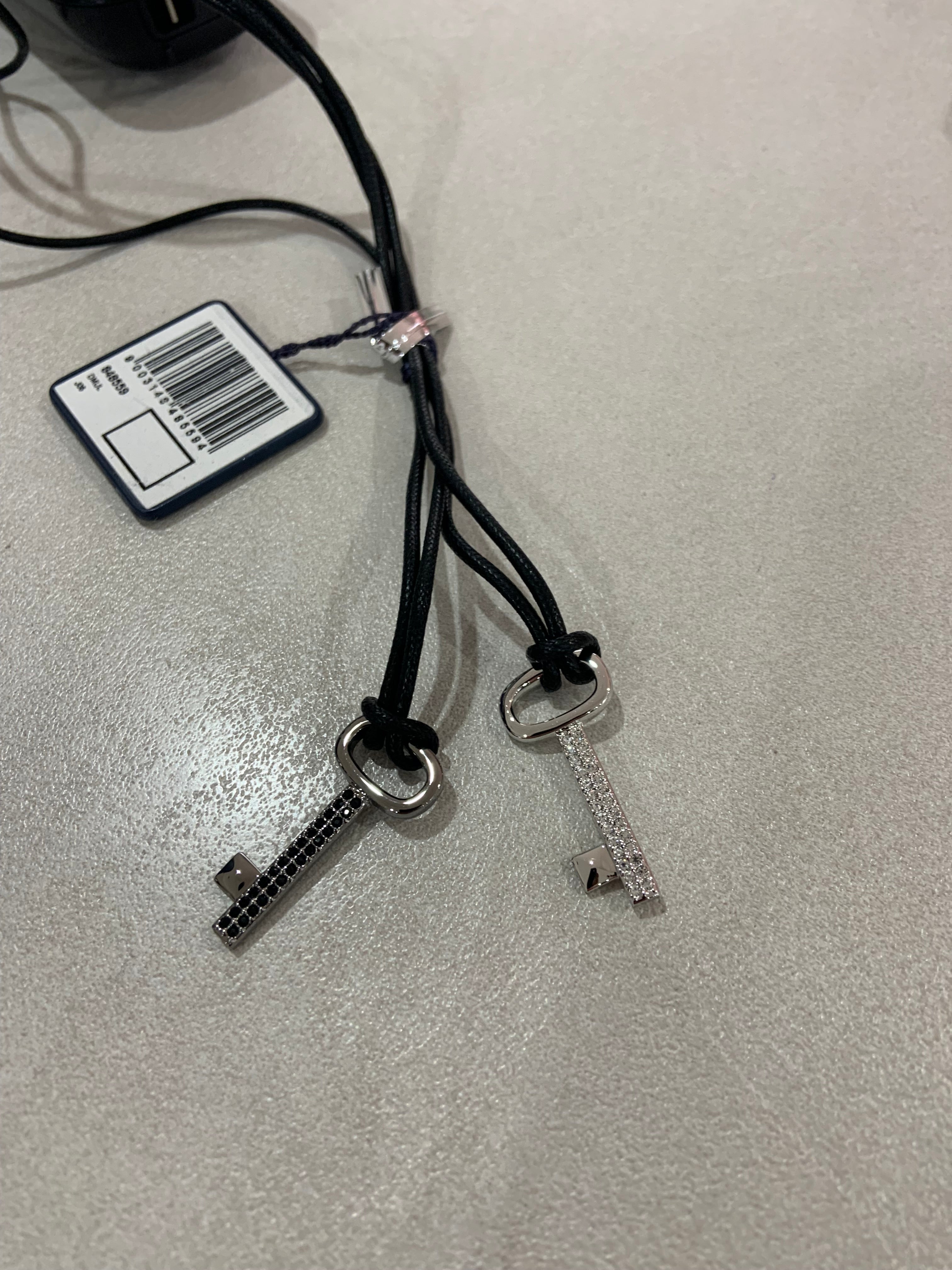 SWAROVSKI SET COLLANA CON CHIAVE - COLLANA