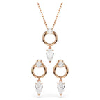 Swarovski Set Mesmera: un’eleganza raffinata in oro rosa - SET