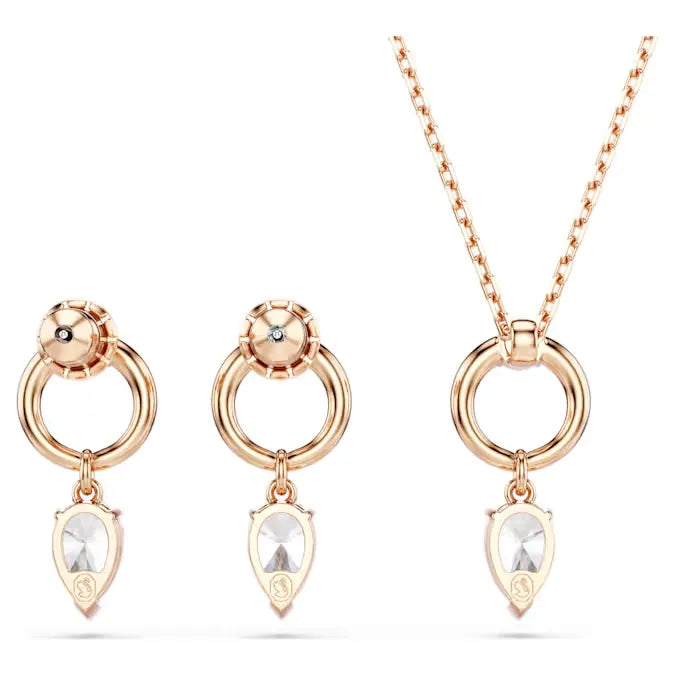 Swarovski Set Mesmera: un’eleganza raffinata in oro rosa - SET