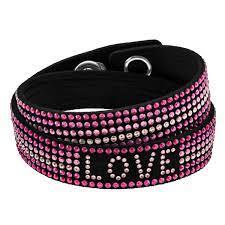 Swarovsky Bracciale Slake Xpress Love, multicolore