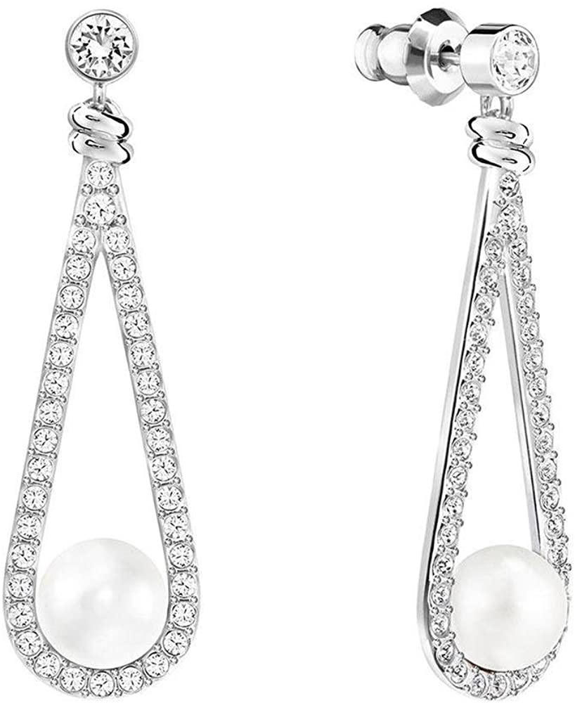 SWAROVSKY Orecchini pendenti in cristallo trasparente