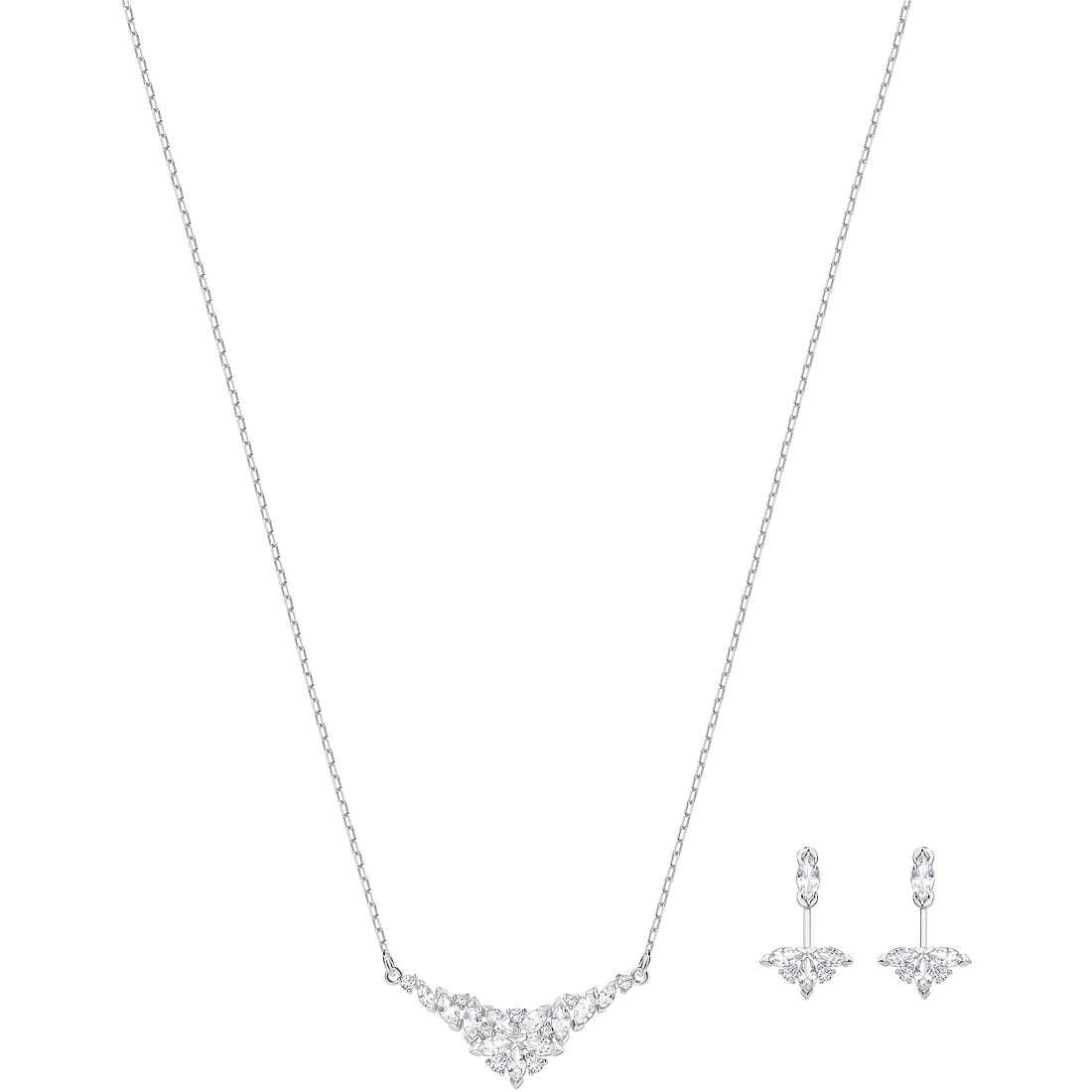 SWAROVSKY Set collana + orecchini