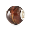 Trollbeads Occhio di Tigre Rosso Rotondo - BEADS