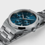 Vigoureux Chrono Steel Blue, chrono blu colore argento