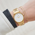 Vigoureux Steel White, Gold Colour