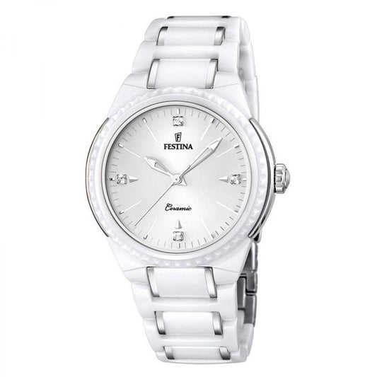 OROLOGIO FESTINA DONNA IN CERAMICA BIANCO