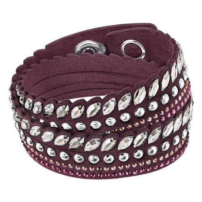 Slake Pulse Bracelet Rock Dark Red