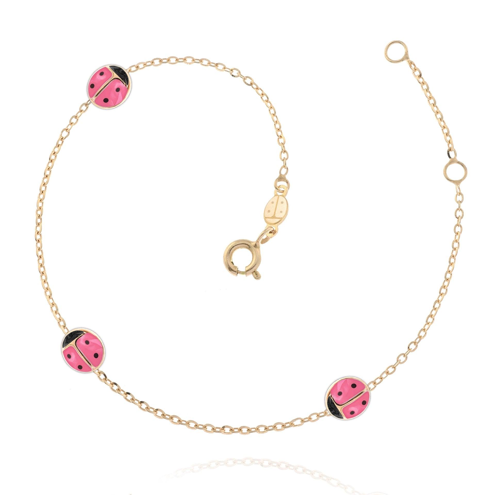 Bracciale Coccinelle rosa