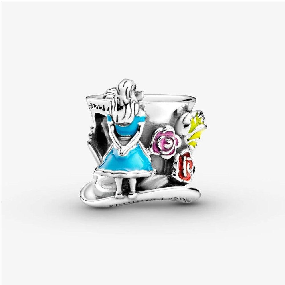 Charm Disney Alice nel Paese delle Meraviglie e Tea Party del Cappellaio Matto