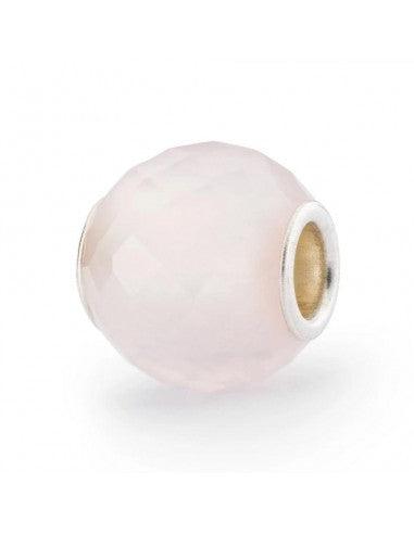 BEADS TROLLBEADS - Quarzo Rosa Rotondo Sfaccettato