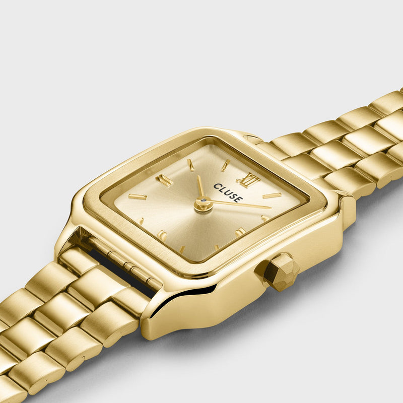 Gracieuse Petite Watch Steel, Gold Colour, Grazioso Piccolo Orologio, color Oro