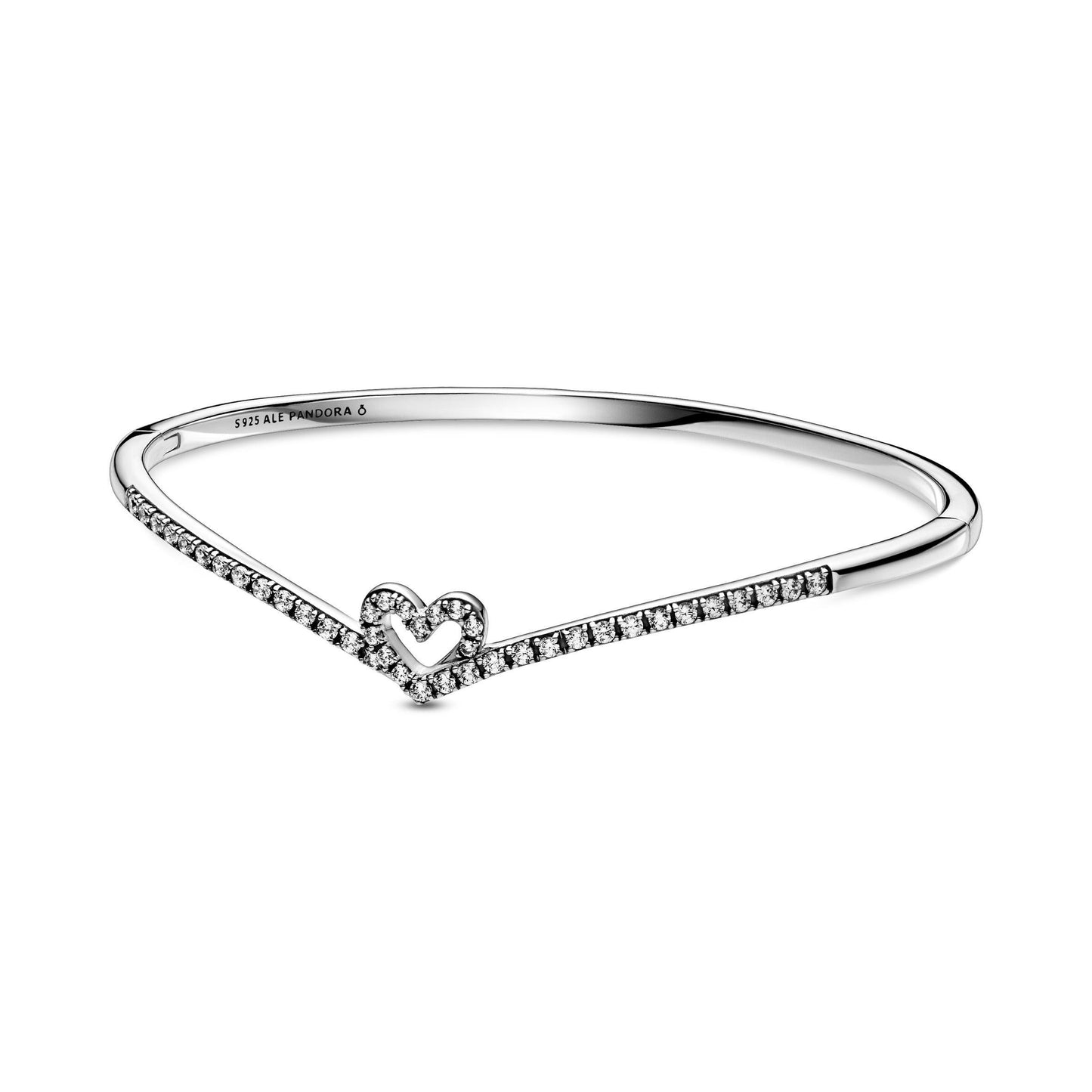 Bracciale Cuore Desiderio Scintillante 19 cm