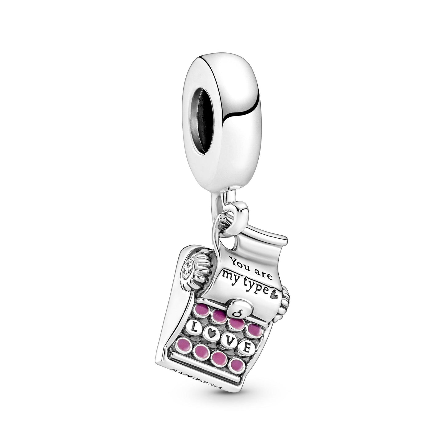 Charm Pendente Macchina da Scrivere