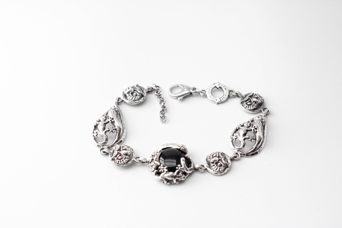 BRACCIALE FORTUNA, ONICE NERO