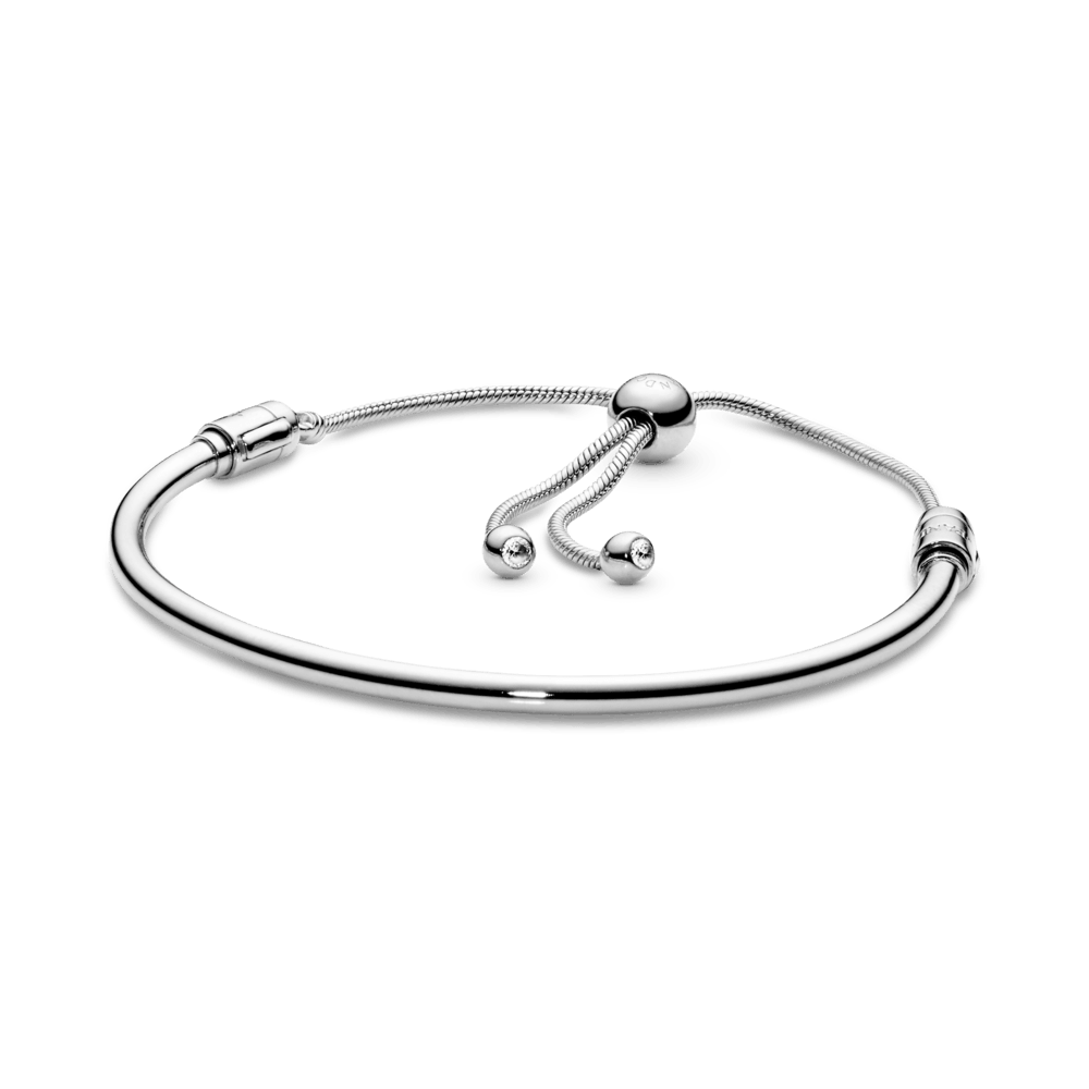 Bracciale rigido Pandora Moments con chiusura regolabile 21 cm