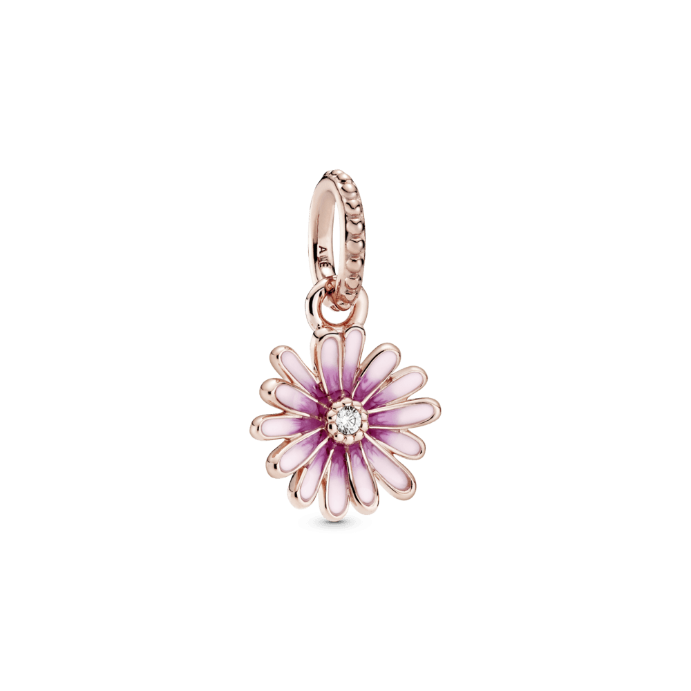 Charm Pendente Margherita Rosa