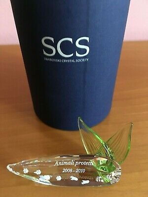 Swarovski Cristallo SCS stauette - targhetta per Nome