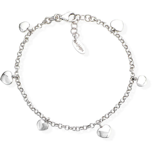 bracciale Con Charms donna Argento 925 gioiello Amen