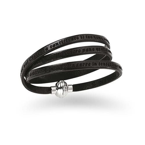 Bracciale Padre Nostro NERO 60