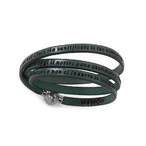 Bracciale Padre Nostro VERDE