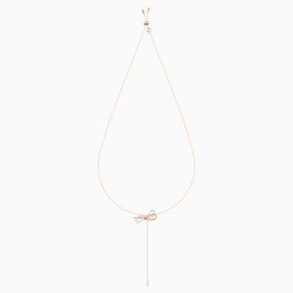 COLLANA A Y LIFELONG BOW, BIANCO, MIX DI PLACCATURE