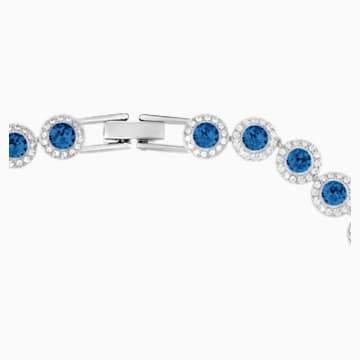 COLLANA ANGELIC, BLU, PLACCATO RODIO