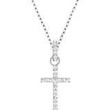 COLLANA SWAROVSKI MINI CROSS