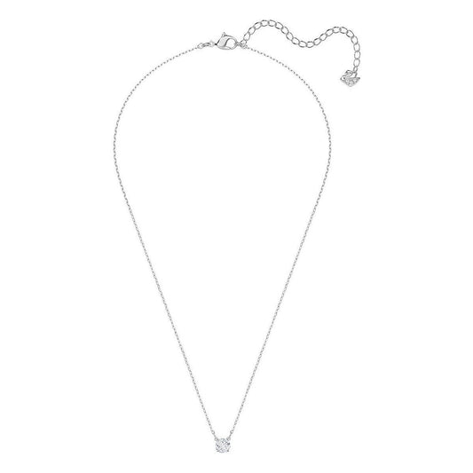 COLLANA ATTRACT ROUND, BIANCO, PLACCATURA RODIO