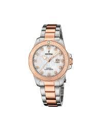 OROLOGIO FESTINA BOYFRIEND COLLECTION F20505/1 MADREPERLA CINTURINO ACCIAIO, DONNA