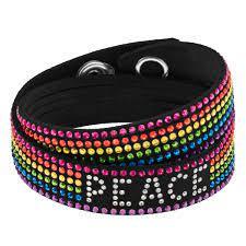 Bracciale Swarovski Slake Xpress Peace multicolore