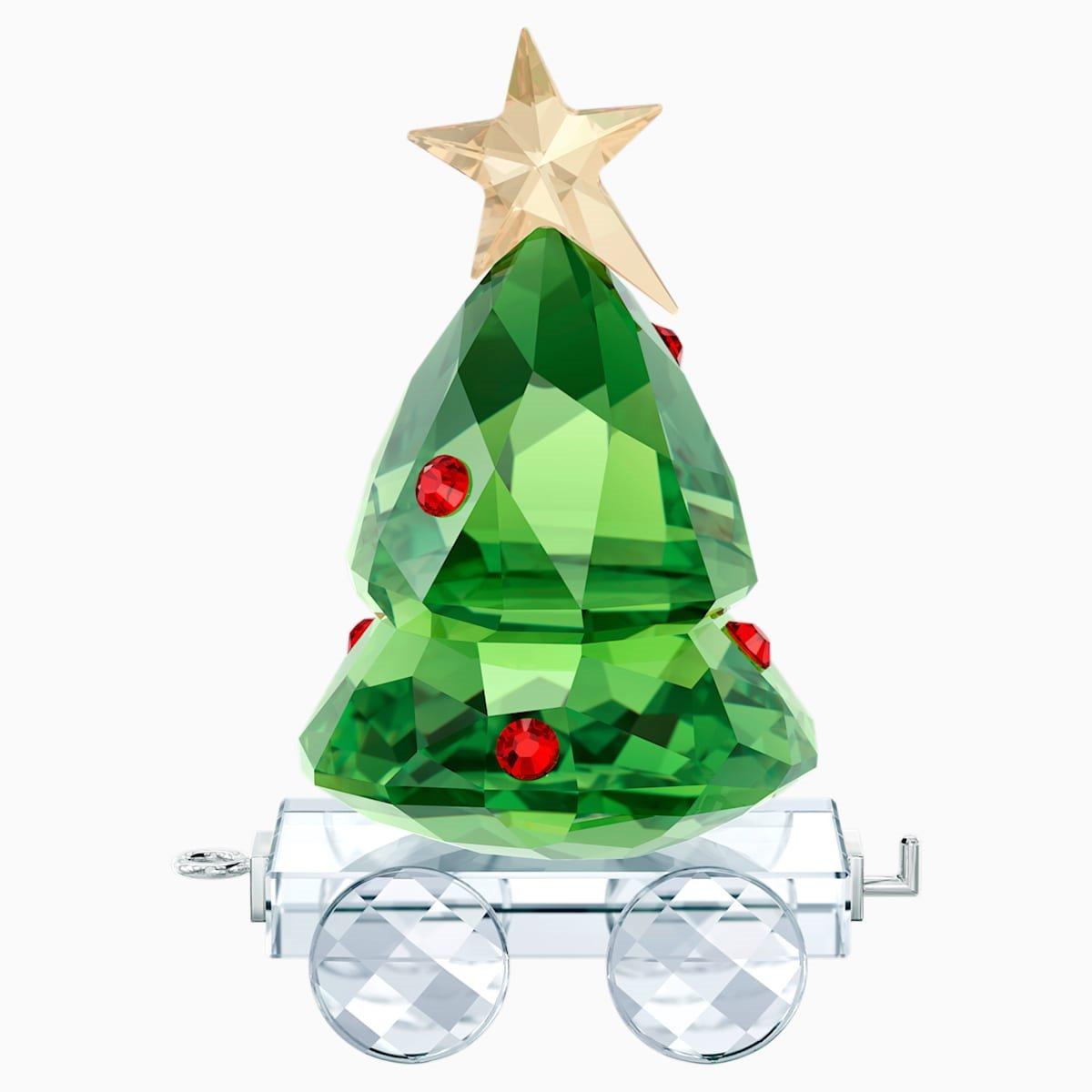 CHRISTMAS TREE WAGON SWAROVSKI