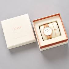 Gift Box Triomphe Mesh & Bracelet Rose Gold Colour