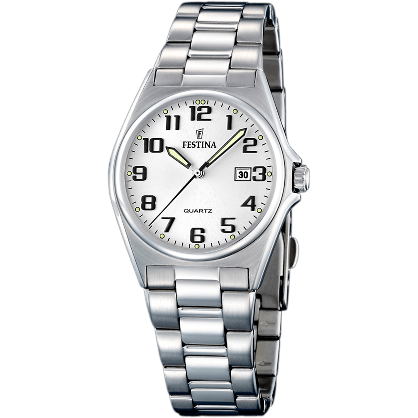 OROLOGIO FESTINA CLASSICS F16375/9 ARGENTO BRACCIALE IN ACIAIO, DONNA