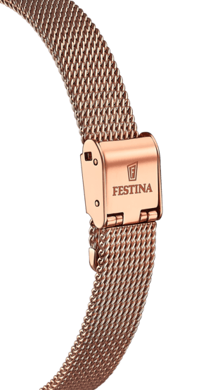 F20496/1 OROLOGIO FESTINA COLLEZIONE MADEMOISELLE F20496/1 RED, BRACCIALE IN ACCIAIO, DONNA