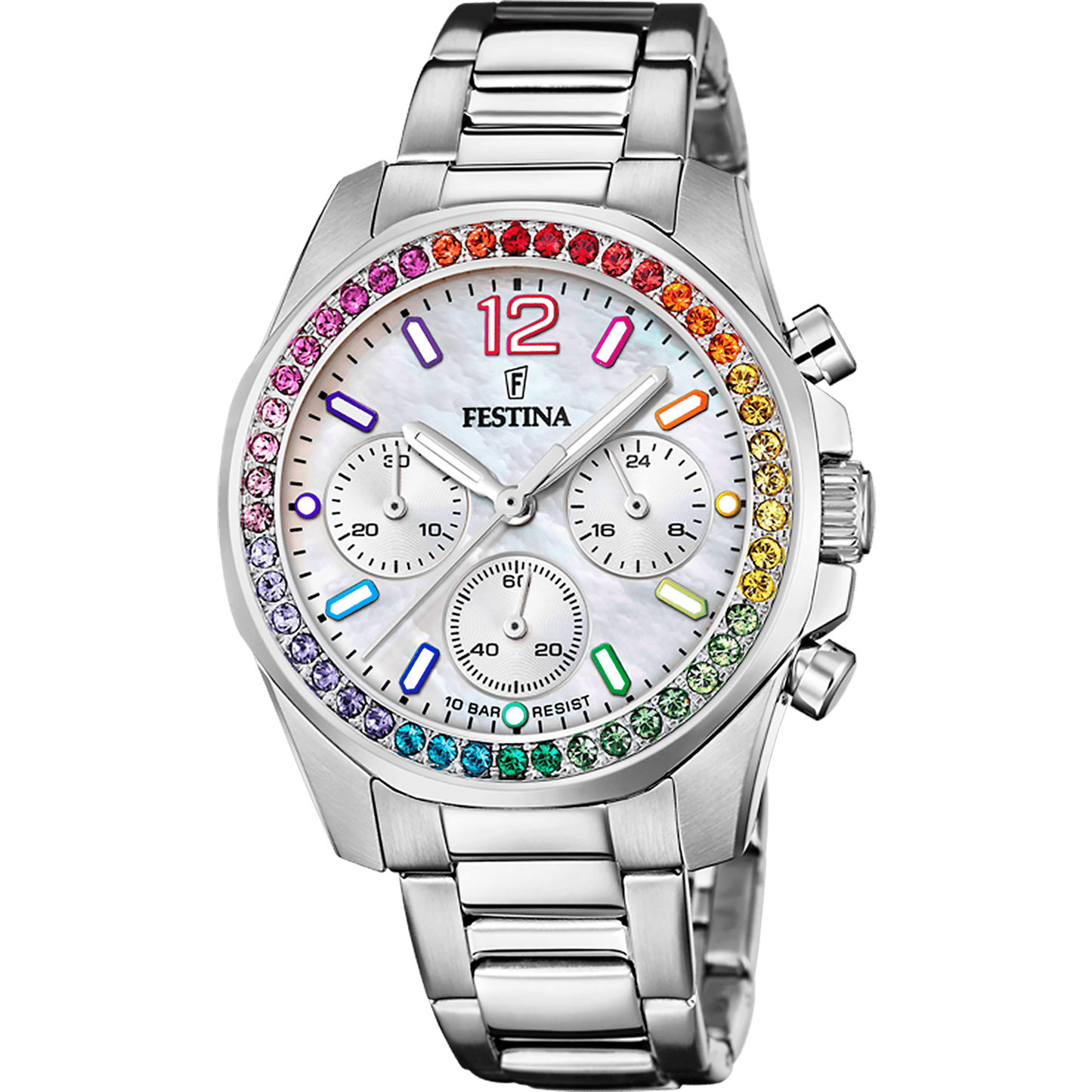 OROLOGIO FESTINA RAINBOW F20606/2 AZZURO DONNA