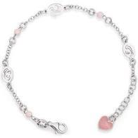 Bracciale Madonna Col Bambino Rosa