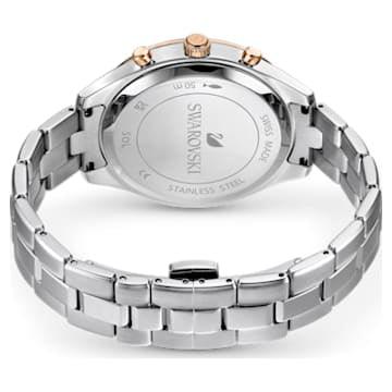 Orologio Octea Lux Sport Bracciale di metallo, Bianco, Acciaio inossidabile