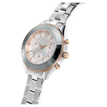 Orologio Octea Lux Sport Bracciale di metallo, Bianco, Acciaio inossidabile