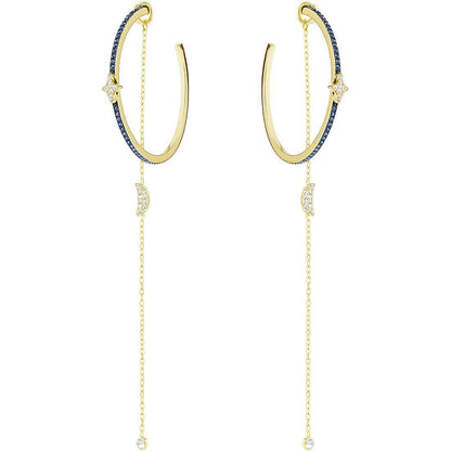 Orecchini donna gioielli Swarovski Duo Moon