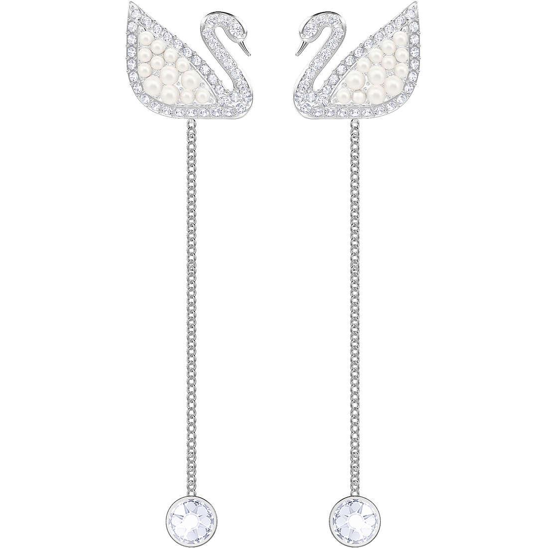 orecchini Swarovski Iconic Swan