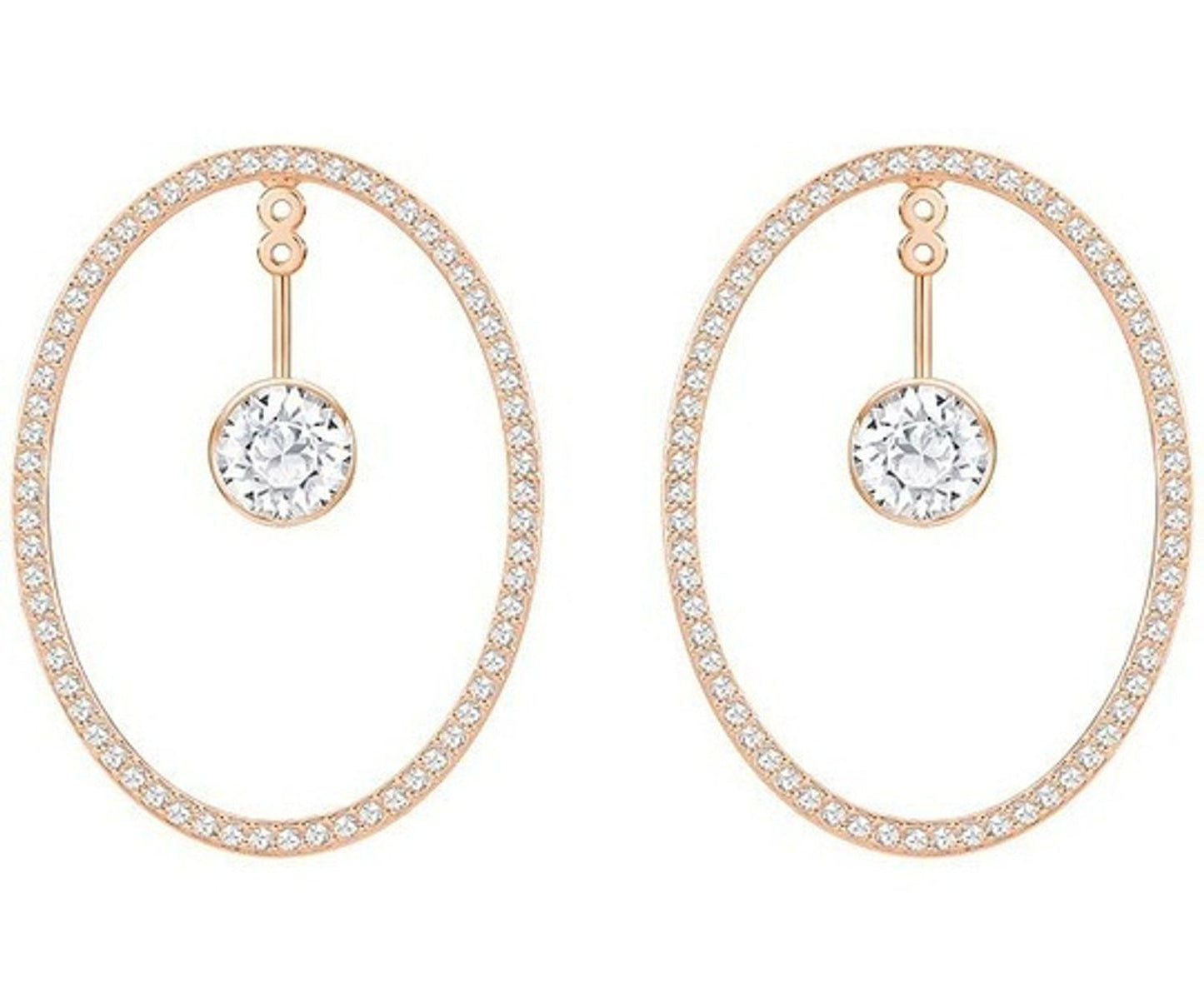 ORECCHINI SWAROVSKI HOOP FEVER